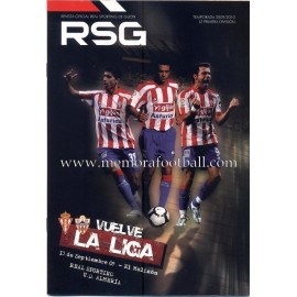 Official magazine of the Sporting de Gijon 2009-10 completed