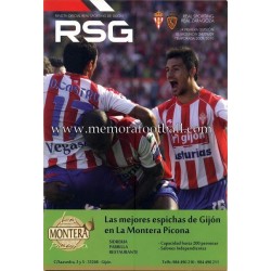 Official magazine of the Sporting de Gijon 2009-10 completed