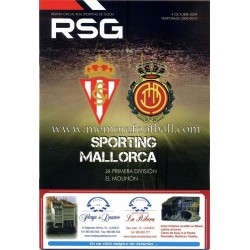 Official magazine of the Sporting de Gijon 2009-10 completed