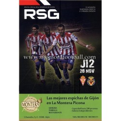 Official magazine of the Sporting de Gijon 2009-10 completed