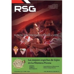 Official magazine of the Sporting de Gijon 2009-10 completed