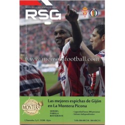 Official magazine of the Sporting de Gijon 2009-10 completed