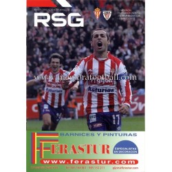 Official magazine of the Sporting de Gijon 2009-10 completed