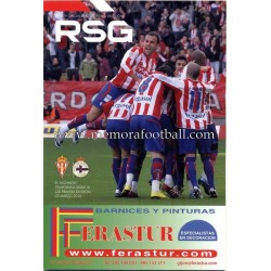 Official magazine of the Sporting de Gijon 2009-10 completed