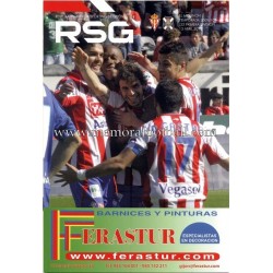 Official magazine of the Sporting de Gijon 2009-10 completed