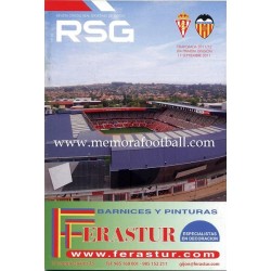 Official magazine of the Sporting de Gijon 2011-12 completed