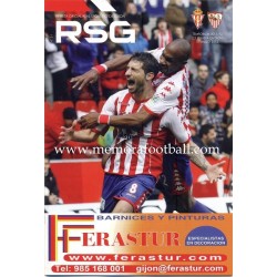 Official magazine of the Sporting de Gijon 2011-12 completed