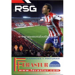 Official magazine of the Sporting de Gijon 2010-11 completed