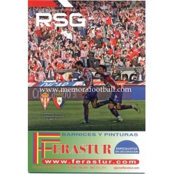 Official magazine of the Sporting de Gijon 2010-11 completed
