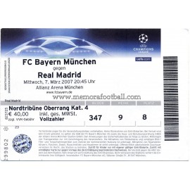 Bayern Munchen vs Real Madrid 07-03-2007