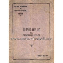 Colegio Asturiano de árbitros 1935-36 Official Report