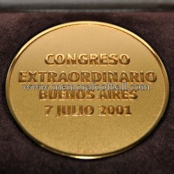 Medalla FIFA Congreso de Buenos Aires 2001
