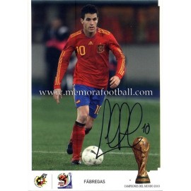 "FABREGAS" FIFA World Champion 2010