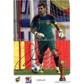 "IKER CASILLAS" FIFA World Champion 2010