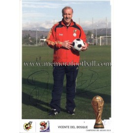 "VICENTE DEL BOSQUE" FIFA World Champion 2010