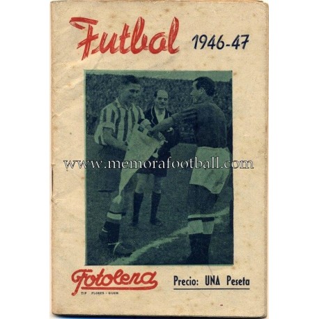Folleto Campeonato Nacional Liga 1946-47