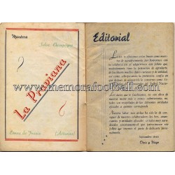 Folleto Campeonato Nacional Liga 1946-47