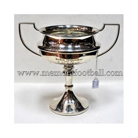 Norwich City Football Carnival 1930 Silver Plated Trophy 
