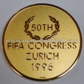 Medalla FIFA Congreso de Zurich 1996