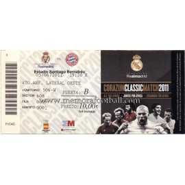 Real Madrid vs Bayern München "Corazón Classic Match 2011"