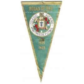 Bodas de Oro Colegio Vizcaino de Árbitros 1916-1966 pennant