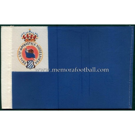 Recreativo de Huelva 1970s little flag