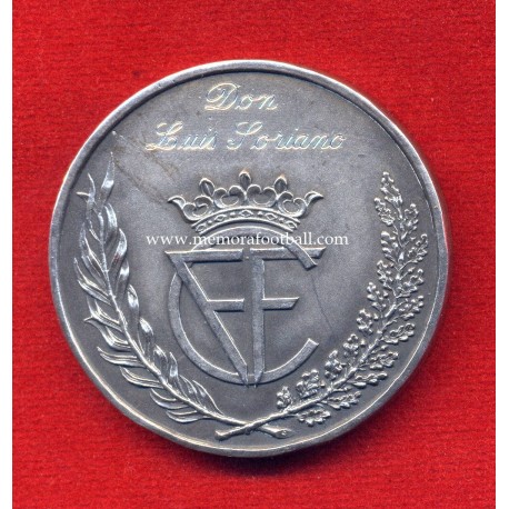 Castellana FA (Federación Castellana de Fútbol) Golden Jubilee 1913-1963 silver medal