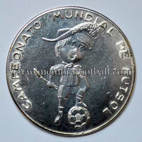 Medalla Campeonato Mundial de Fútbol Argentina 1978