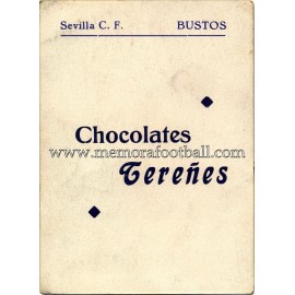 "BUSTOS" Sevilla CF 1950-52 card