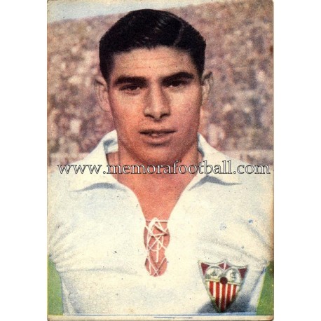 "HERRERA II" Sevilla CF 1950-52 cromo "HERRERA II" Sevilla CF 1950-52 cromo