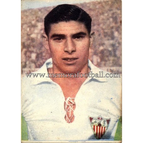 "HERRERA II" Sevilla CF 1950-52 card