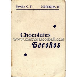 "HERRERA II" Sevilla CF 1950-52 card