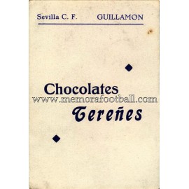 "GUILLAMÓN" Sevilla CF 1950-52 cromo