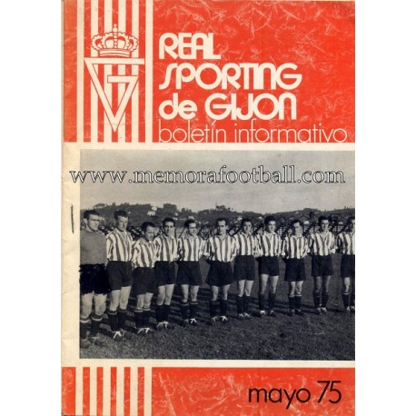 Sporting de Gijón v Elche 1977-78 programme