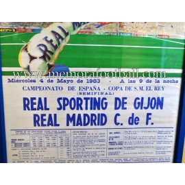 Real Madrid vs Sporting de Gijón 04/05/1983