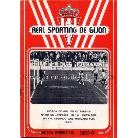 Boletín Informativo Sporting de Gijón 1978