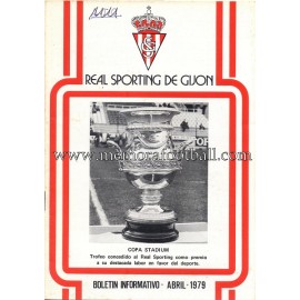 "Sporting de Gijón" 1979 newsletter