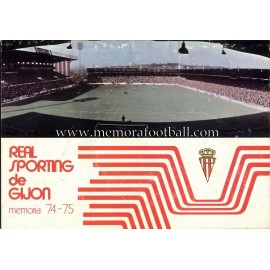 Sporting de Gijón 1974/75 Annual Report