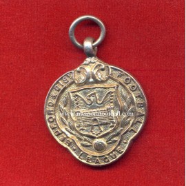 British Silver Football medal Bedford & Dist Football League