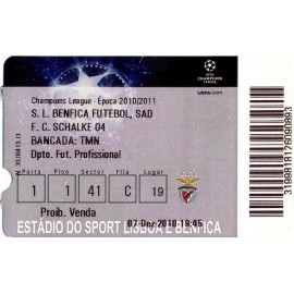 Benfica vs Schalke 04 2010-11 Champions League
