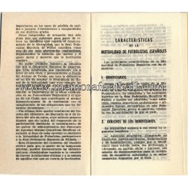 Mutualidad de Futbolistas Españoles 1950s