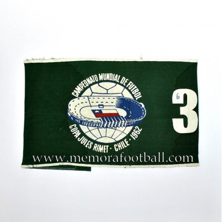 FIFA World Cup 1962 Official Photographer's Armband FIFA World Cup 1962 Official Photographer's Armband