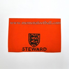 Steward Armband 1960-70s United Kingdom