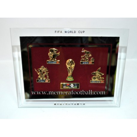 Cuadro pins oficiales 2002 FIFA World Cup 