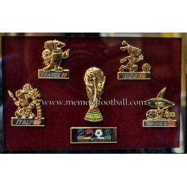 Cuadro pins oficiales 2002 FIFA World Cup 