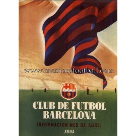 Boletín CF Barcelona nº2 Abril 1954