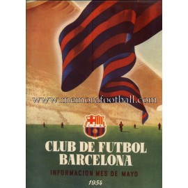 Boletín CF Barcelona nº3 Mayo 1954