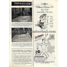 Boletín CF Barcelona nº6 Diciembre 1954