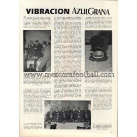 Boletín CF Barcelona nº9 Marzo 1955