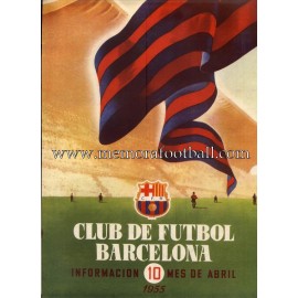 Boletín CF Barcelona nº10 April 1955